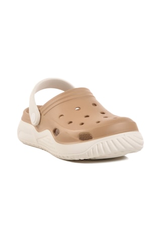 Vizon Hafif Eva Taban Unisex Sabo Terlik Stella Z Vizon-beyaz Vizon - Beyaz