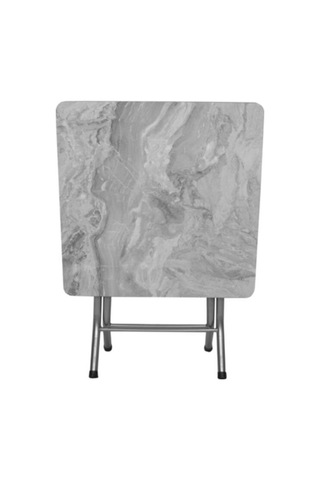 Ahşap Desenli Katlanabilir Masa 60 60 Diğer