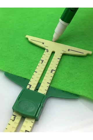 Wardan Kıyafet Dikiş İğnesi İçin Ölçüm Cetveli 185606871