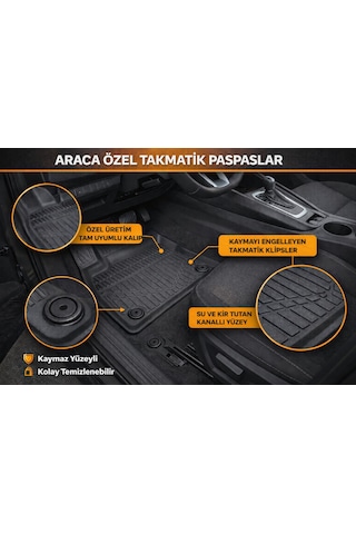 Toyota C-hr 2026 Model Araca Özel Kokusuz Paspas Takımı +ses Sistemli Bagaj Havuzu