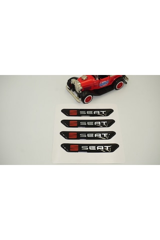 Seat Logo Kapı Kenarı Koruma Metalize Damla Desen 3M Band