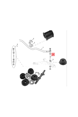 Geely Mk Familia Askı Rotu
