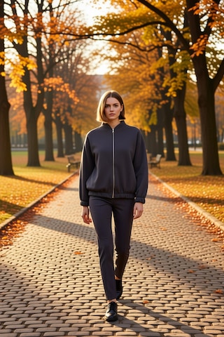 Benerly Kadın Bisiklet Yaka Düşük Kol Fermuarlı Oversize Kalın Örme Sweat Antrasit