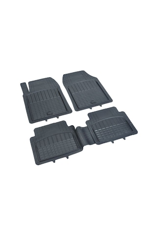 Volkswagen Passat B8 Uyumlu Universal Pufi Race Paspas Koyu Gri Renk