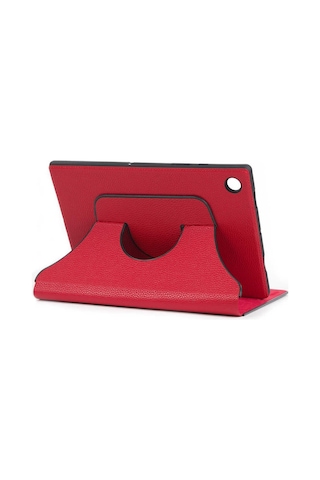 Goocamp Galaxy Tab A8 10.5 Sm-x200 2021 Uyumlu Fest Dönebilen Standlı Kılıf-kırmı Tablet Kılıfı