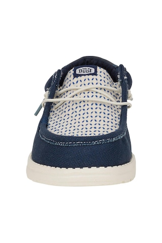 HEY DUDE Wally Woven Jute Lacivert Erkek Ayakkabı-10549 Lacivert