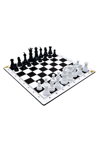 Orbisel Satranç Takımı 30x30 Ahşap Tablalı
