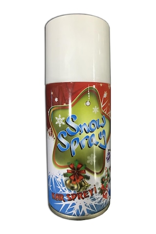 Yapay Beyaz Kar Spreyi Köpüğü, Cam Yazı Yılbaşı Noel Ağaç Süsleme