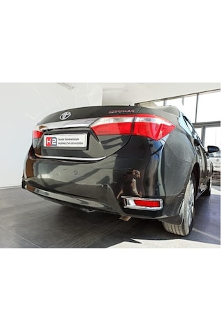 Toyota Corolla Uyumlu 2013-2018 Arka Sis Nikelajı