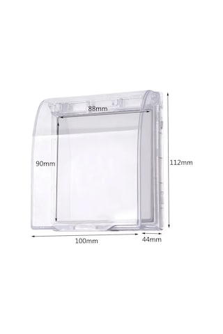 Priz Kapağı, Banyo Lavabo Islak Priz Koruma Kapağı, Sudan Koruyan Kapak, Açılır Kapanır, Priz Soket Koruyucu,