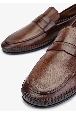 Valmenti Castor Erkek Taba Gyk Hakiki Deri Loafer Ayakkabı 477 68611 Erk Ayk Y24 Taba