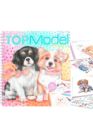TopModel Boyama Kitabı Köpeklerinizi Yaratın 0412164_A