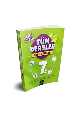 7. Sınıf Tüm Dersler Soru Bankası -  4 Element Yayınları