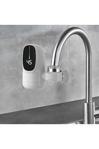 Maoyaya Suntek Elektrikli Musluk Hızlı Isıtma Ofis Banyo .