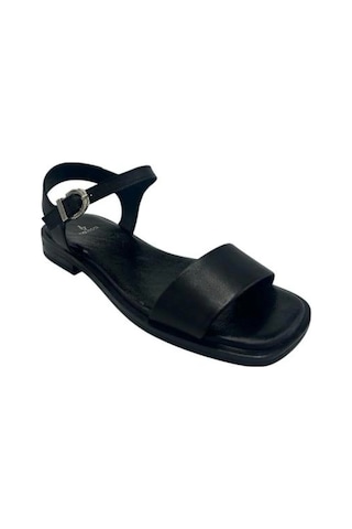 Kemal Tanca 874 K-203 Kadın Sandalet Siyah