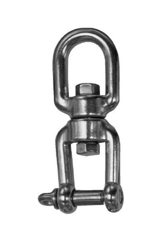 Krom Fırdöndü Kilitli. Paslanmaz Krom. 304 Kalite. Marin Tip 6mm