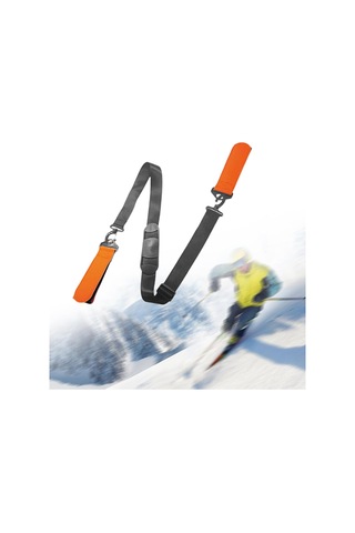 Dolıty Kayak Taşıyıcı Askı Snowboard Omuz Askısı Turuncu Turuncu