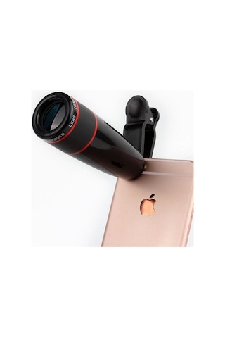 Teleskop Telefon Kamera Lensi Mini El Dürbünü Çok Renkli