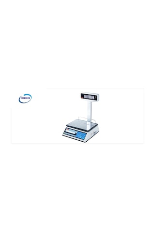 Tem Ege Lcd Akülü Fiyat Hesaplamalı Market Terazi 23x30 Cm