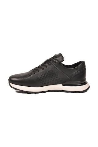 Voyager Siyah Bağcıklı Hakiki Deri Erkek Sneaker M217 M