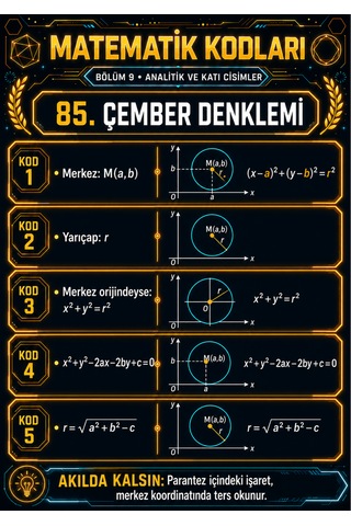 Ales Matematik Geometri Kodları 110 Kod