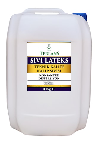 Terlans Sıvı Lateks 9 Kg Kalıp Sıvısı Teknik Kalite