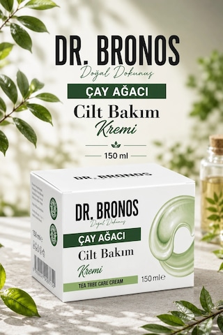 Dr. Bronos - Çay Ağacı Cilt Bakım Kremi 150 Ml