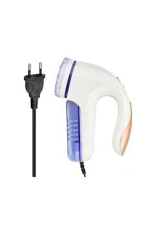 Monyee Eu Şarjlı Elektrikli Kumaş Tüylü Top Kesici - Kıyafetler, Koltuk, Perde İçin Taze Görünüm Sağlar, Çelik Bıçaklı Ve Kolay Temizlenir Beyaz