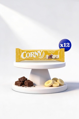Corny Kakao Muzlu Tahıl Bar X 12 Adet