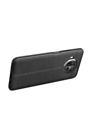 Xiaomi Redmi Note 9 Pro 5G Kilif Deri Tarzi Niss Silikon Case 389467257