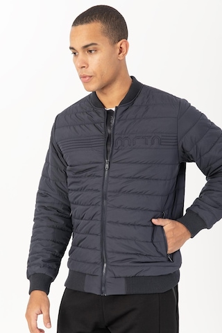 Maraton Sportswear Regular Erkek Hakim Yaka Takma Kol Outdoor Lacivert Mont 21741-lacivert Lacivert