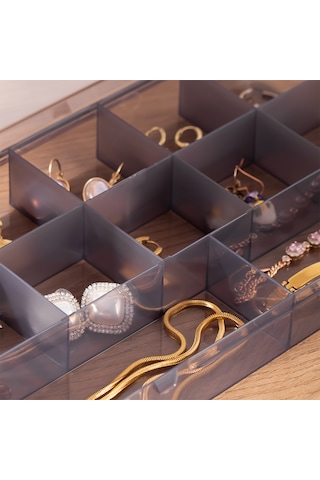 Porsima Org-600 2li Çok Amaçlı Bölmeli Organizer Takı Kutusu Ant