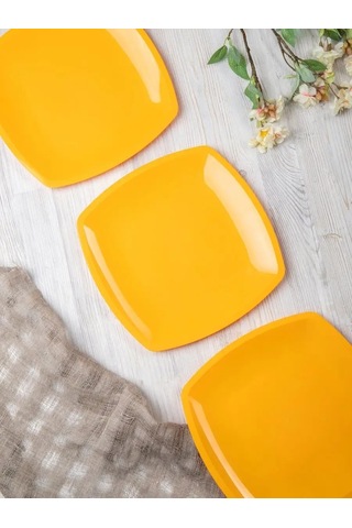 Kilena Tek Kullanımlık Plastik Tabak - Yemek Tablası 150501963 3