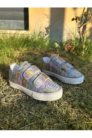 Scarpe Magiche Lila Pile Kız Çocuk Ayakkabısı Işıklı 31-35 Numara Arası Işıksızdır Çok Renkli