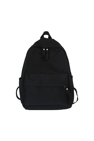 Mufunye Siyah, Çoklu Kullanimlı, Geniş Hacimli, Yumuşak Kumaşlı, Dayanıklı Üniversite/lise/ortaokul Öğrenci Sırt Çantası - Trendy Tasarım Çok Renkli