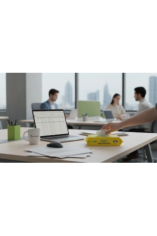 Flyfix Limon Kokulu Yüzey Temizlik Havlusu 12 Li Paket