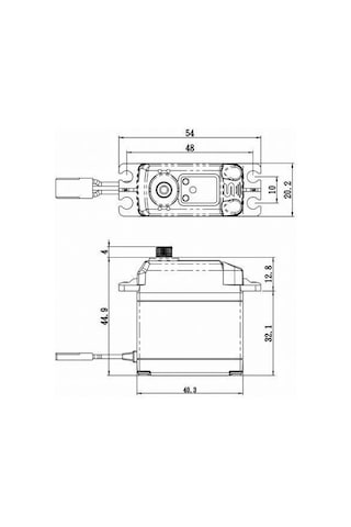 Savox Sa1230sgp Digital Servo Coreless Motor With Soft Start High Voltage Çelik Dişli