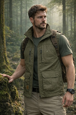 Outdoor Suit Aydın Yazlık Yelek Kalıplar Dardır Bir Beden Büyük Alınız Haki Yeşil