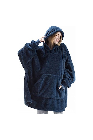 Mulberry Wellsoft Kapüşonlu Giyilebilir Tv Battaniyesi Unise x Oversize