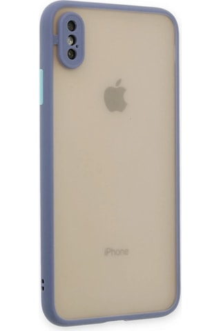 Cosmotex Newface Apple iPhone Uyumlu  X Kılıf Montreal Silikon Kapak - Gri