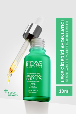 TODAYS CLİNİCALS %5 Niacinamide + Aydınlatıcı Serum