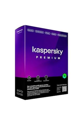 Kaspersky Premium Türkçe Kutusuz 1 Kullanıcı 1 Yıl Pvpv15kas0012