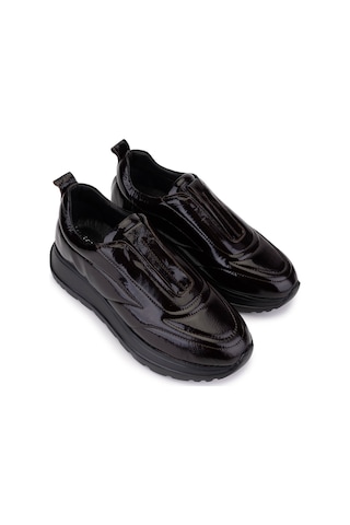 Tamer Tanca Kadın Hakiki Deri Kahverengi Sneakers & Spor Ayakkabı 1107 521 Bn Ayk Sk25-26 Kahve Rugan Kahve