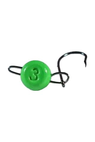 Spiinx Flash Head Mafsallı Yeşil Uv Jighead No:8 5gr