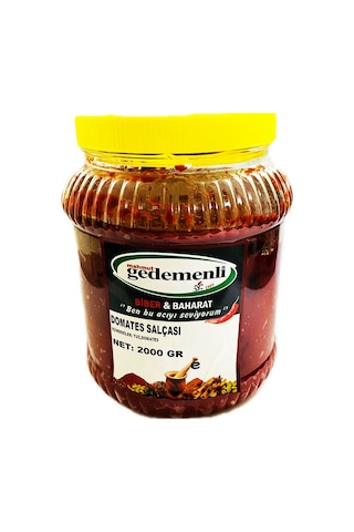 Mahmut Gedemenli Ev Tipi Domates Salçası 2 KG Mahmut Gedemenli Ev Tipi Domates Salçası 2 KG