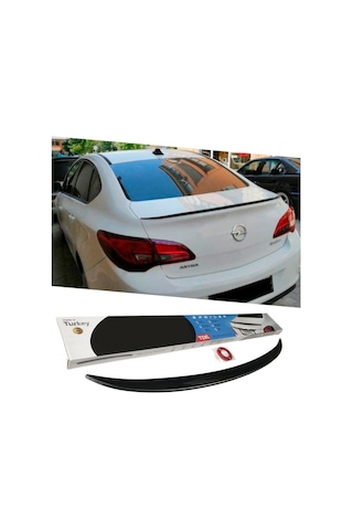 Opel Astra J Sedan Bagaj Üstü Piano Black Spoiler 2010-2015