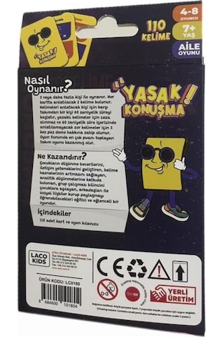 Laço Kids Yasak Konuşma Lc0180