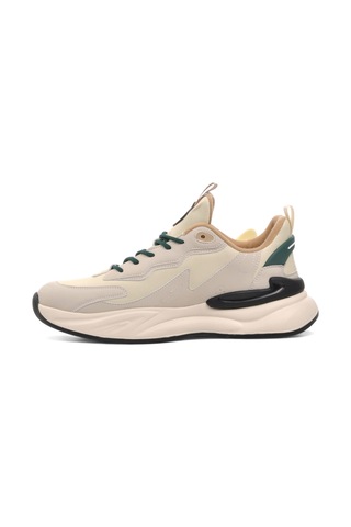 Guja 23k550 Hakiki Deri Erkek Sneaker Bej