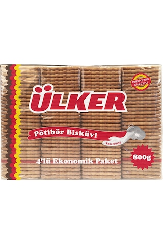 Ülker Pötibör Bisküvi 800 Gr X 6 Adet