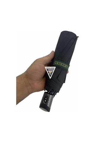 April A-216g A7 Su Geçirmez 10 Telli Tam Otomatik Şemsiye Siyah